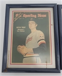 Bert Blyleven Lot of (3) Minnesota Twins Framed Photos Signed w/Blyleven Signed Letter of Provenance