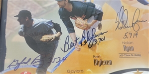 Bert Blyleven 3,000 Strikeout Club Player Signed and Inscribed Photo w/Blyleven Signed Letter of Provenance & Beckett LOA