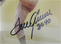 Bert Blyleven 3,000 Strikeout Club Player Signed and Inscribed Photo w/Blyleven Signed Letter of Provenance & Beckett LOA
