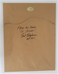 Bert Blyleven 3,000 Strikeout Club Player Signed and Inscribed Photo w/Blyleven Signed Letter of Provenance & Beckett LOA