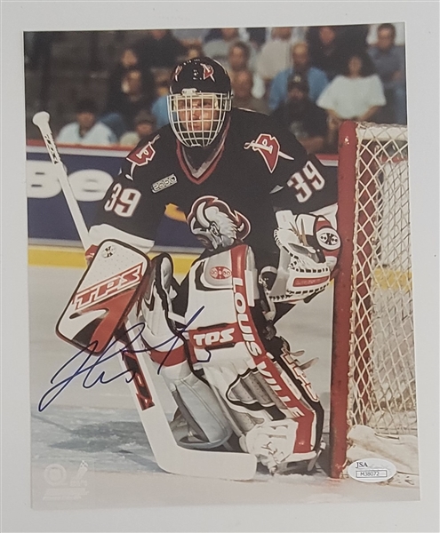 Dominik Hasek Autographed 8x10 Photo JSA