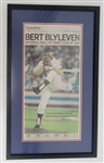 Bert Blyleven Framed Pioneer Press Front Page Sports - January 6, 2011- Hall of Fame Class of 2011 - Signed - w/Blyleven Signed Letter of Provenance