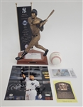 Derek Jeter Collection w/ Autographed Baseball & 8x10 Photo Steiner