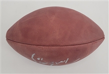 Tom Brady Autographed Super Bowl XLIX The Duke Football w/ Case Beckett LOA & Letter of Provenance