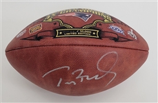 Tom Brady Autographed Super Bowl XLIX The Duke Football LE #1072/10000 w/ Beckett LOA & Letter of Provenance