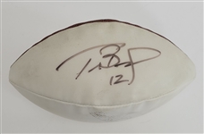 Tom Brady Autographed Football w/ Beckett LOA & Letter of Provenance