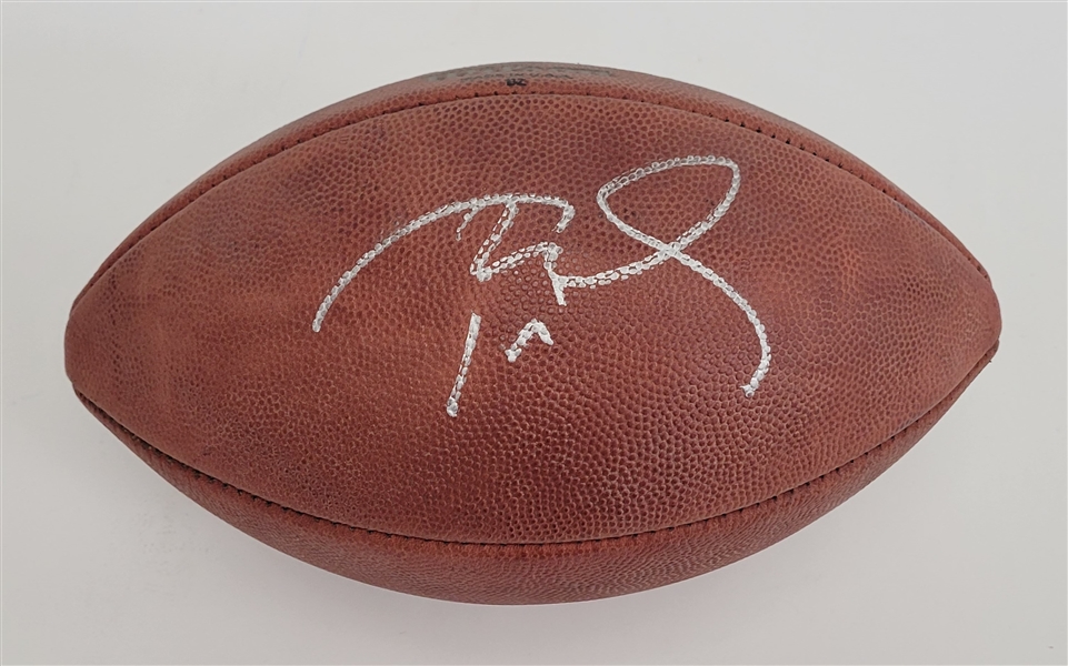 Tom Brady Autographed Super Bowl LIII "The Duke" Football w/ Beckett LOA & Letter of Provenance