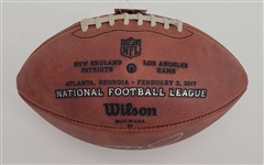 Tom Brady Autographed Super Bowl LIII The Duke Football w/ Beckett LOA & Letter of Provenance