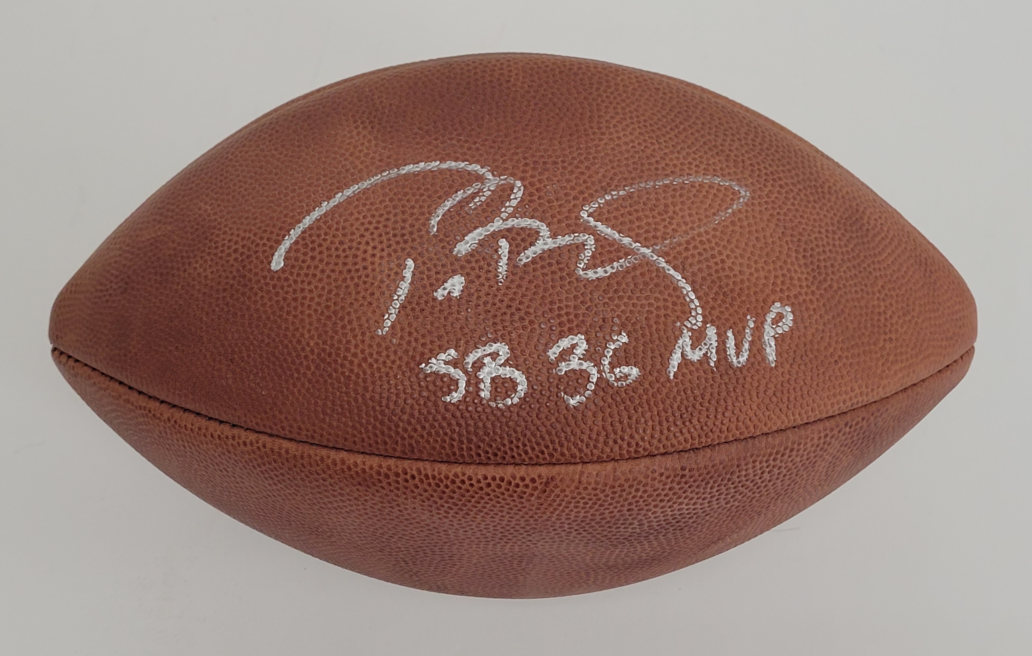 tom brady autographed ball