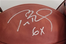 Tom Brady Autographed & Inscribed Super Bowl LIII The Duke Football w/ Beckett LOA & Letter of Provenance