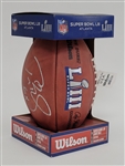 Tom Brady Autographed & Inscribed Super Bowl LIII The Duke Football w/ Beckett LOA & Letter of Provenance