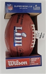 Tom Brady Autographed & Inscribed Super Bowl LIII The Duke Football w/ Beckett LOA & Letter of Provenance