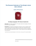 Tom Brady Autographed TB Women's Hat w/ Beckett LOA & Letter of Provenance
