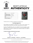 Tom Brady Autographed TB12 Hat w/ Beckett LOA & Letter of Provenance & Letter of Provenance
