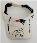 Tom Brady Autographed & Inscribed New England Patriots Visor w/ Beckett LOA & Letter of Provenance