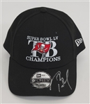 Tom Brady Autographed Super Bowl LV Champions Hat w/ Beckett LOA & Letter of Provenance