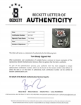 Tom Brady Autographed Super Bowl LV Champions Hat w/ Beckett LOA & Letter of Provenance