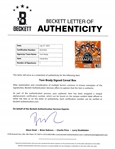 Tom Brady Autographed Wheaties Box w/ Beckett LOA & Letter of Provenance