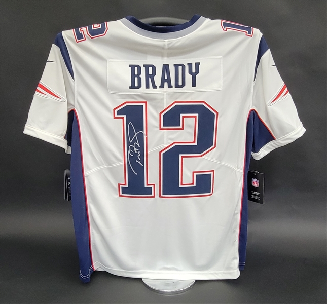 Tom Brady Autographed Authentic New England Patriots Jersey w/ Beckett LOA & Letter of Provenance