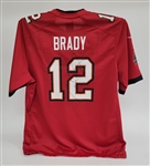 Tom Brady Autographed Authentic Tampa Bay Buccaneers Super Bowl LV Jersey w/ Beckett LOA & Letter of Provenance