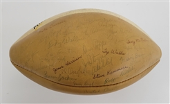 1968 Missouri Football Team Signed Gator Bowl Football w/ Beckett LOA