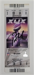 Tom Brady Autographed Super Bowl XLIX Ticket w/ Beckett LOA & Letter of Provenance