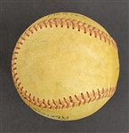 Bert Blyleven 1st Professional Shutout Rookie League 1969 Sarasota Twins Gulf Coast League Game Used Stat Baseball w/Blyleven Signed Letter of Provenance