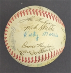 Bert Blyleven 1st Win with Orlando Twins 1969 Team Signed Baseball w/Blyleven Signed Letter of Provenance