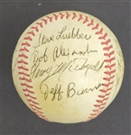Bert Blyleven 1st Win with Orlando Twins 1969 Team Signed Baseball w/Blyleven Signed Letter of Provenance