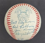 Bert Blyleven 1969 Florida Instructional League Champions Team Signed Game Used Baseball w/Blyleven Signed Letter of Provenance