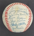 Bert Blyleven 1969 Florida Instructional League Champions Team Signed Game Used Baseball w/Blyleven Signed Letter of Provenance