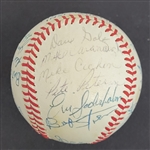 Bert Blyleven 1969 Florida Instructional League Champions Team Signed Game Used Baseball w/Blyleven Signed Letter of Provenance