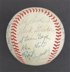 Bert Blyleven 1969 Florida Instructional League Champions Team Signed Game Used Baseball w/Blyleven Signed Letter of Provenance
