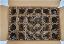 Collection of 48 Unused Minnesota North Stars Glasses