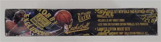 Factory Sealed 1996-97 Fleer Ultra Basketball Series 1 Hobby Box *Possible Kobe Rookie*
