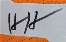 Hendon Hooker Autographed Custom College Jersey JSA