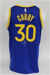 Steph Curry Autographed Authentic Golden State Warriors Jersey JSA