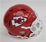 Patrick Mahomes Autographed Kansas City Chiefs Full Size Replica Helmet Beckett