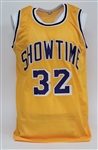 Magic Johnson Autographed Custom Jersey Beckett