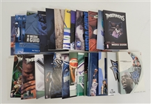 Collection Minnesota Timberwolves & Lynx 1989-2009 Media Guides