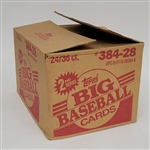 1988 Big Topps Baseball Vending Case w/ 28 Boxes