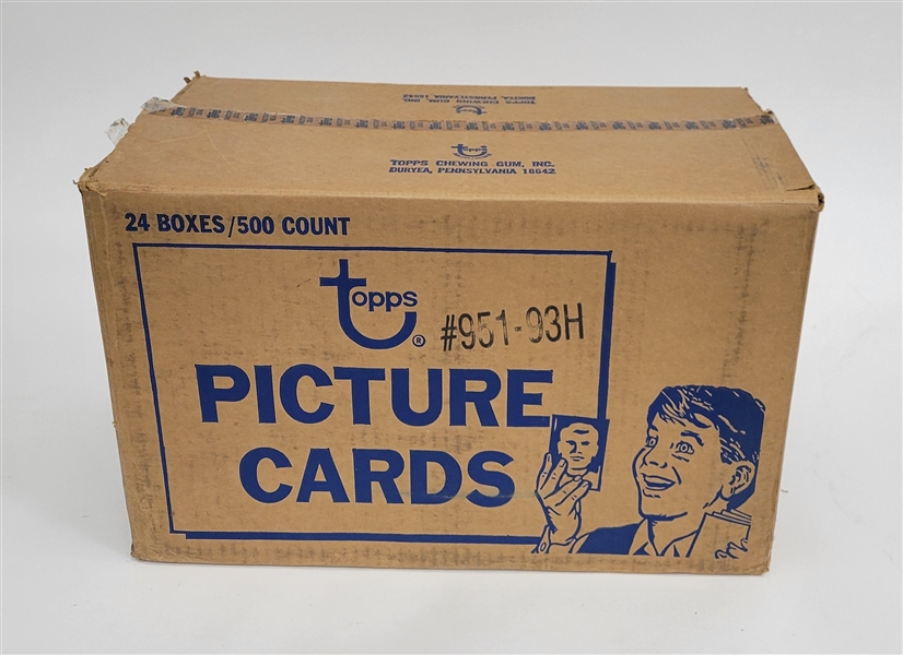 1993 Topps Baseball Series 2 Vending Case - 24 Boxes/500 Cards