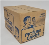 Factory Sealed 1990 Topps Baseball Vending Case - 24 Boxes/500 Cards