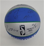 2010 NBA All-Stars & Coach Autographed Basketball w/ Kevin Durant Tim Duncan Dwyane Wade & Kevin Garnett NBA LOA & Beckett LOA