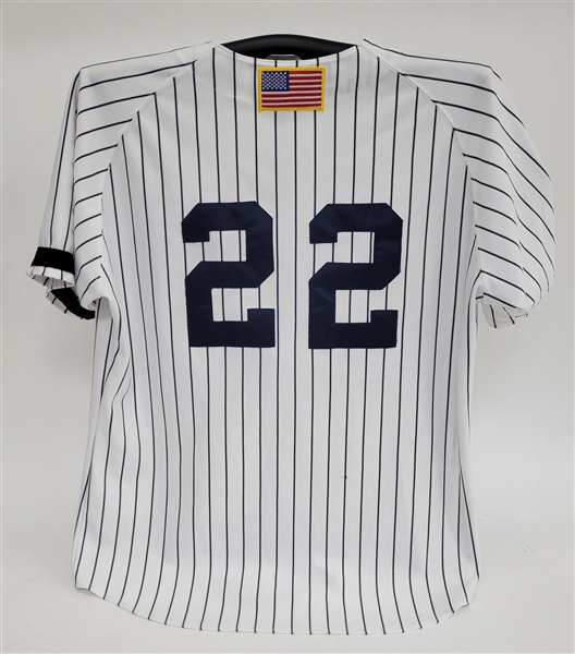 Roger Clemens 2001 New York Yankees Game Used Jersey w/ Dave Miedema LOA