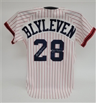 Bert Blyleven Minnesota Twins Wives Jersey Worn By His Wife Gayle Signed by Both w/Blyleven Signed Letter of Provenance