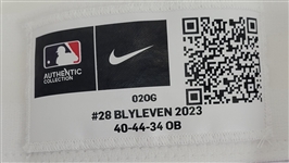 Bert Blyleven 2023 Minnesota Twins Spring Training Coaches Used Uniform Signed w/Blyleven Signed Letter of Provenance