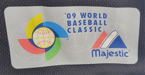Bert Blyleven 2009 Team Nederland World Baseball Classic Game Used Jersey w/Blyleven Signed Letter of Provenance