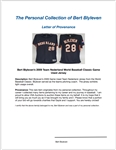 Bert Blyleven 2009 Team Nederland World Baseball Classic Game Used Jersey w/Blyleven Signed Letter of Provenance