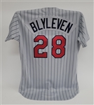 Bert Blyleven 1993 Road Uniform Set 1 Minnesota Twins Team Issued Jersey and Pants Last Uniform Issued to Him w/Blyleven Signed Letter of Provenance